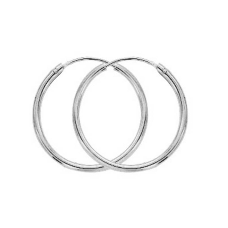 Boucles D'Oreilles  Créoles Fil 1,2 Ø16 Mm 1005288 - Marque Collection Julien D'Orcel  Or 375/1000
