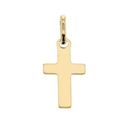 Boucles D'Oreilles  Croix Or Jaune 9K 1010585 - Marque Collection Julien D'Orcel