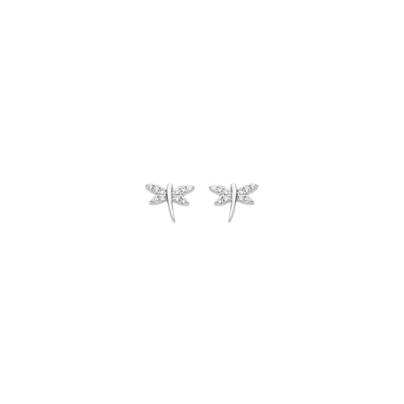 Boucles D'Oreilles  En Argent Et Oxydeydes