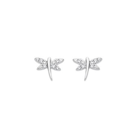 Boucles D'Oreilles  En Argent Et Oxydeydes