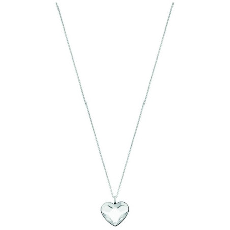 Collier Coeur Blanc Pur