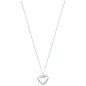 Collier Coeur Blanc Pur