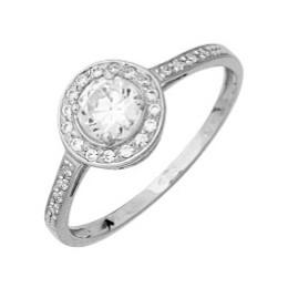 Bague Bijou Collection 1006287 1006287 - Marque Collection Julien D'Orcel  Or 375/1000 - Couleur Blanc Oxydeyde De Zirconium