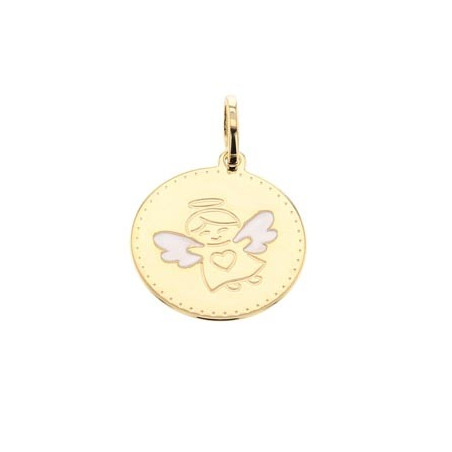 Médaille Ange , Or Jaune 750