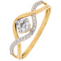 Bague Bijou Collection 1018529 1018529 - Marque Collection Julien D'Orcel   - Couleur Bicolore - Oxydeyde De Zirconium