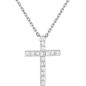 Collier Dia 0,08 Gris Or750