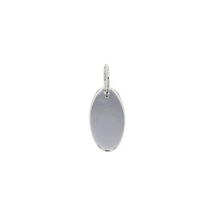 Pendentif Or Blanc 375 