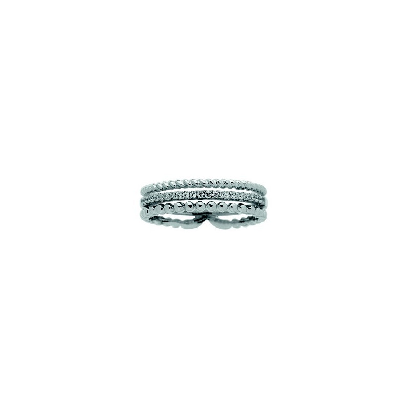 Bague Bijou Collection 1003644 1003644 - Marque Collection Julien D'Orcel  Argent 925/1000 - Couleur Blanc Oxydeyde De Zirconium