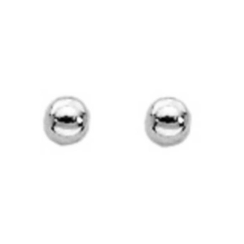 Boucles D'Oreilles  Boucles D'Oreilles  boule 3 Mm Or Bl 1005041 - Marque Collection Julien D'Orcel  Or 375/1000 - Couleur Blanc