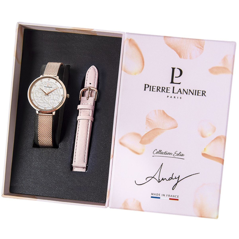 Coffret Montre Femme PIERRE LANNIER Eolia Bracelet Interchangeables - 360G908