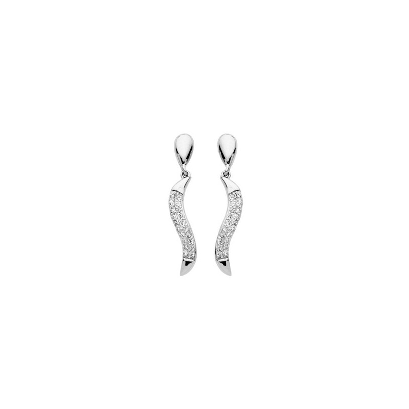 Boucles D'Oreilles  En Argent Et Oxydeydes