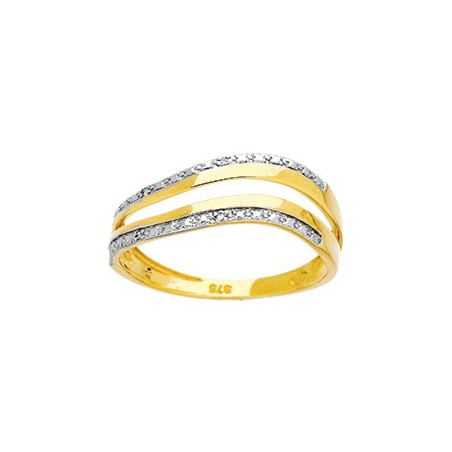 Bague Bijou Collection 1007996 1007996 - Marque Collection Julien D'Orcel  Or 375/1000  Oxydeyde De Zirconium