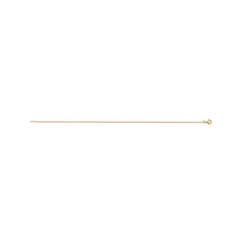 Collier Chaine Venitienne 0,8 Mm 1004803 - Marque Collection Julien D'Orcel  Or 375/1000 - Couleur Jaune -