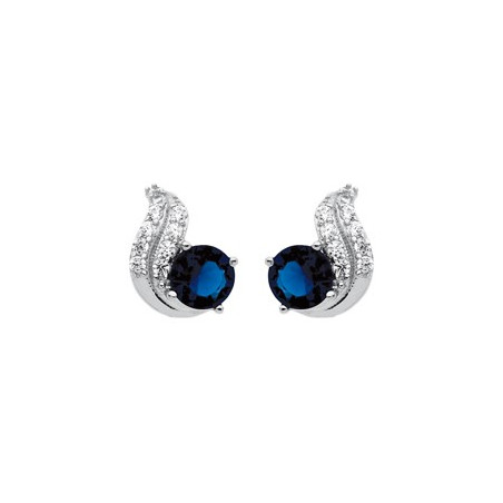 Boucles D'Oreilles  En Argent Et Oxydeydes