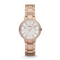 Montre Femme ES3284 Fossil - Collection VIRGINIA -  -  Glamour - acier - Quartz