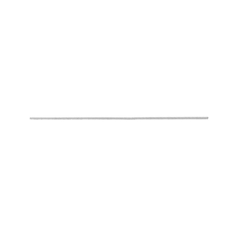 Collier Chaine Gourmette 55 Cm 1003107 - Marque Collection Julien D'Orcel  Argent 925/1000 - Couleur Blanc