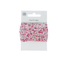 Bracelet  Biais Coton Liberty Phoebe  Largeur 10 Mm Et Longueur 5 Metres 1011932 - Marque Collection Julien D'Orcel
