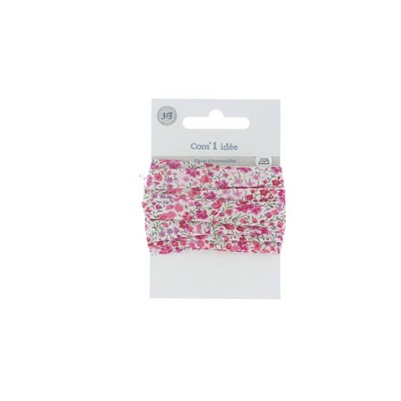 Bracelet  Biais Coton Liberty Phoebe  Largeur 10 Mm Et Longueur 5 Metres 1011932 - Marque Collection Julien D'Orcel