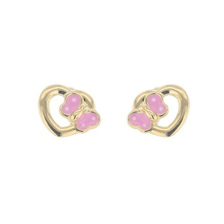Boucles D'Oreilles  Boucles D'Oreilles   Coeurs - 1011830 1011830 - Marque Collection Julien D'Orcel   - Couleur Jaune -