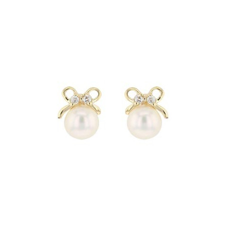 Boucles D'Oreilles  Boucles D'Oreilles   9K - 1010577 1010577 - Marque Collection Julien D'Orcel    Oxydeyde De Zirconium