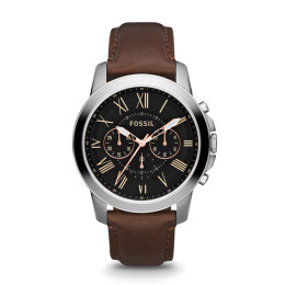 Montre Homme FS4813 Fossil - Collection GRANT -  -  Tendance - cuir - Quartz - Chronographe