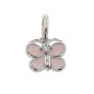 Pendentif Papillon Argent Rhodié 925