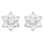 Boucles D'Oreilles  En Argent Et Oxydeydes