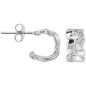 Boucles D'Oreilles  Bijou Collection 1019498 1019498 - Marque Collection Julien D'Orcel   - Couleur Blanc Oxydeyde De Zirconium