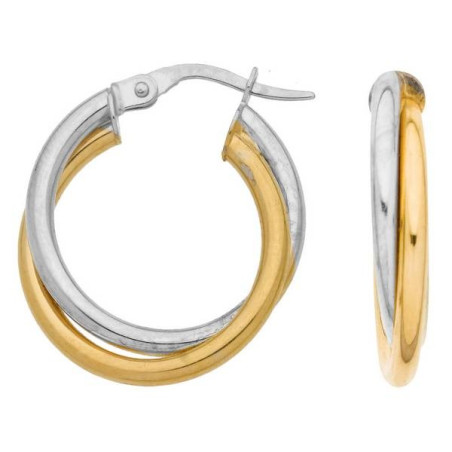 Boucles D'Oreilles  Bijou Collection 1005139 1005139 - Marque Collection Julien D'Orcel  Or 375/1000 - Couleur Bicolore -