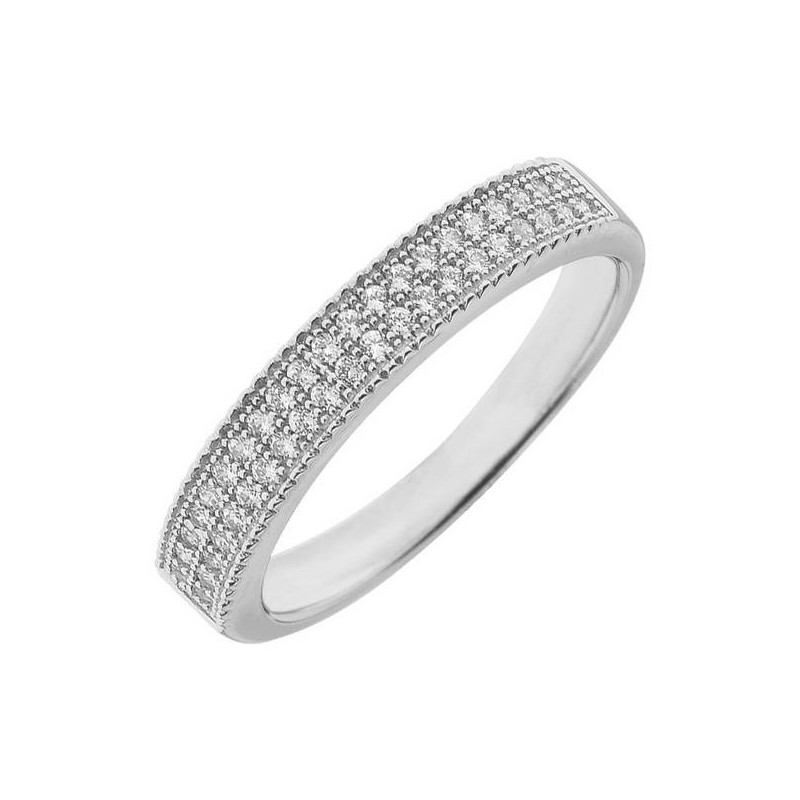 Bague Bijou Collection 1003419 1003419 - Marque Collection Julien D'Orcel  Argent 925/1000 - Couleur Blanc Oxydeyde De Zirconium
