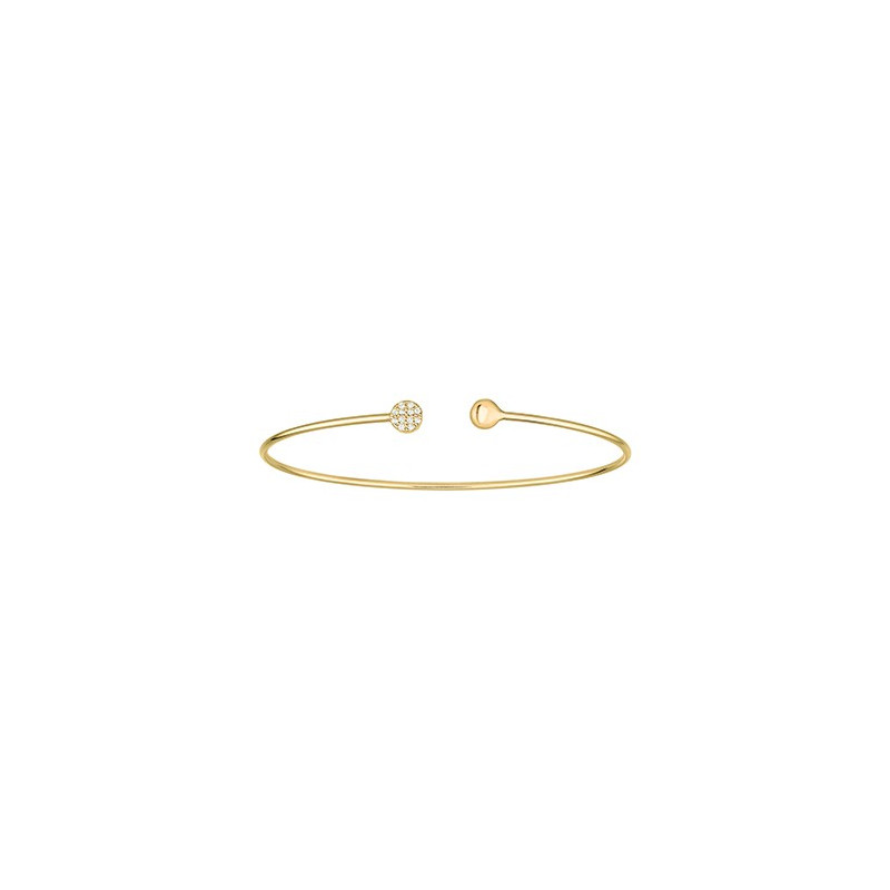 Bracelet  Bijou Collection 1019075 1019075 - Marque Collection Julien D'Orcel  Or 375/1000  Oxydeyde De Zirconium
