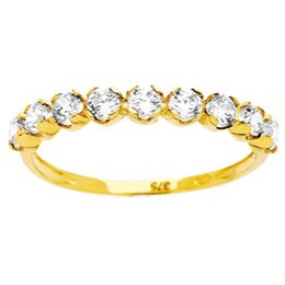 Bague Bijou Collection 1006087 1006087 - Marque Collection Julien D'Orcel  Or 375/1000 - Couleur Jaune - Oxydeyde De Zirconium