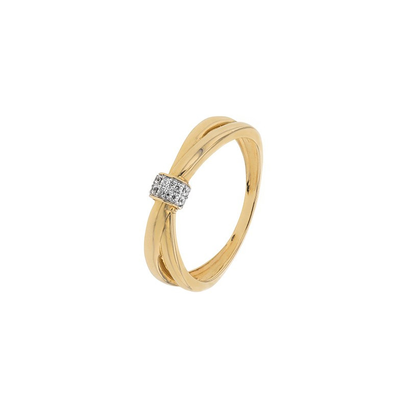 Bague Bijou Collection 1019051 1019051 - Marque Collection Julien D'Orcel  Or 750/1000 - Couleur Bicolore - Diamant