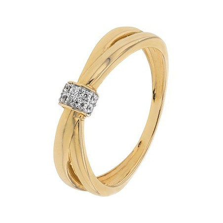 Bague Bijou Collection 1019051 1019051 - Marque Collection Julien D'Orcel  Or 750/1000 - Couleur Bicolore - Diamant