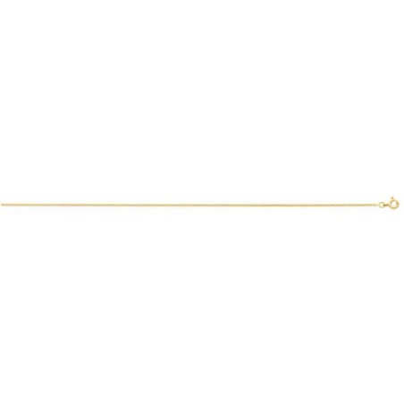 Collier Gourmette 1,2 Mm Or Jaune