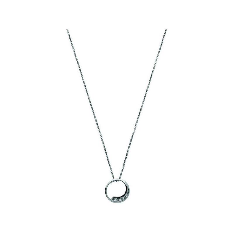 Collier Trilogy Diamants 0,02 Ct Argent 925 1003362 - Marque Collection Julien D'Orcel  Argent 925/1000 - Couleur Blanc Diamant