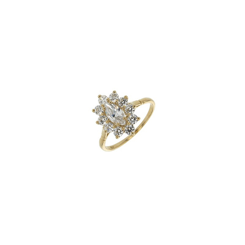 Bague Bijou Collection 1008016 1008016 - Marque Collection Julien D'Orcel  Or 375/1000  Oxydeyde De Zirconium