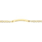 Bracelet  Identite 14 Cm , Or Jaune 9K 1010513 - Marque Collection Julien D'Orcel