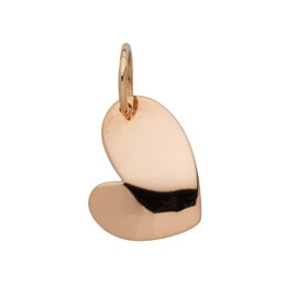 Pendentif Pendentif Coeur Or Rose 9K 1010328 - Marque Collection Julien D'Orcel   - Couleur Rose - Spinelle
