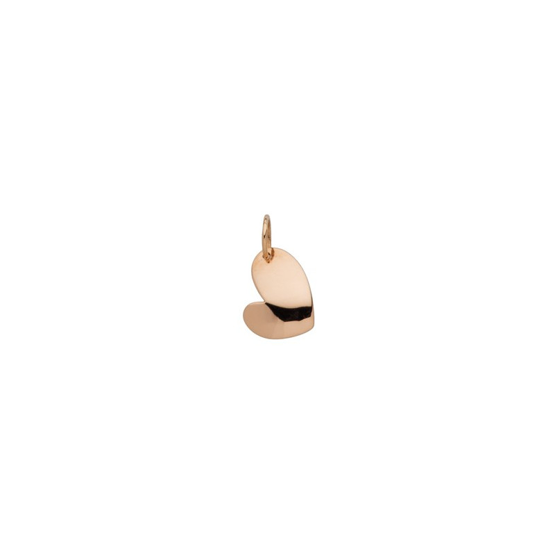 Pendentif Pendentif Coeur Or Rose 9K 1010328 - Marque Collection Julien D'Orcel   - Couleur Rose - Spinelle