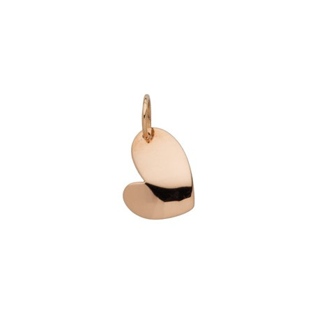Pendentif Pendentif Coeur Or Rose 9K 1010328 - Marque Collection Julien D'Orcel   - Couleur Rose - Spinelle