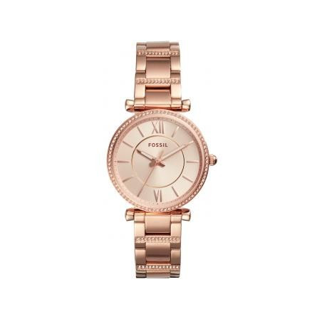 Montre Femme ES4301 Fossil - Collection CARLIE -  -  Glamour - acier - Quartz