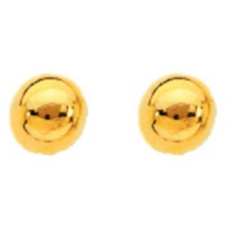 Boucles D'Oreilles  Boucles D'Oreilles  boule 5 Mm 1004968 - Marque Collection Julien D'Orcel  Or 375/1000 - Couleur Jaune -