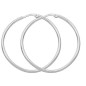 Boucles D'Oreilles  Créoles Fil 1,5 Ø30 Mm 1003238 - Marque Collection Julien D'Orcel  Argent 925/1000 - Couleur Blanc