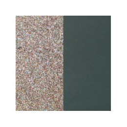 Les Georgettes - Cuir Manchette 40 mm Paill Multi/Vert Can - Ref 702145799BI000