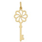 Pendentif Cle Or Jaune 9K