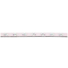 Bracelet  Alcantara Rose  16 Cm ,   Cristaux Swarovski