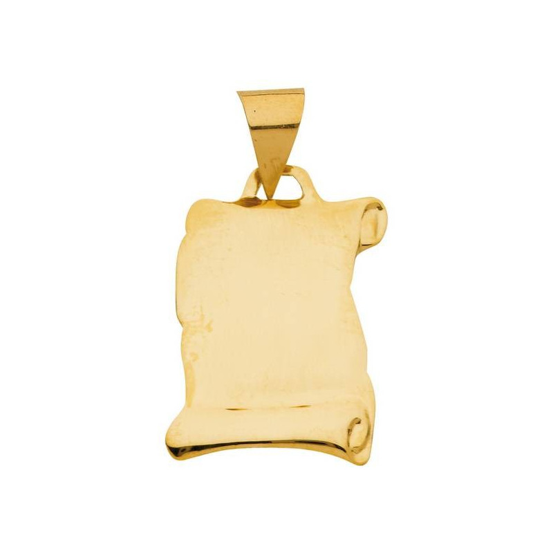 Pendentif Pendentif Parchemin Or Jaune 1005301 - Marque Collection Julien D'Orcel  Or 375/1000