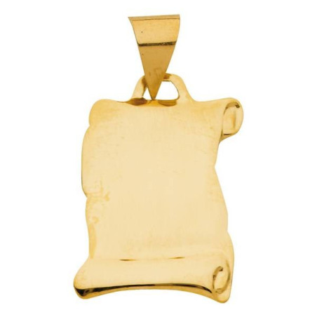 Pendentif Pendentif Parchemin Or Jaune 1005301 - Marque Collection Julien D'Orcel  Or 375/1000