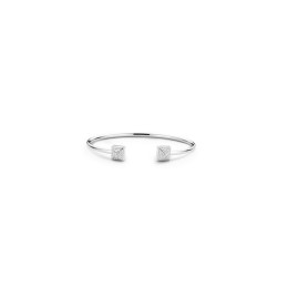 Naiomy - Bracelet jonc argent 925/1000 - Réf B7E07